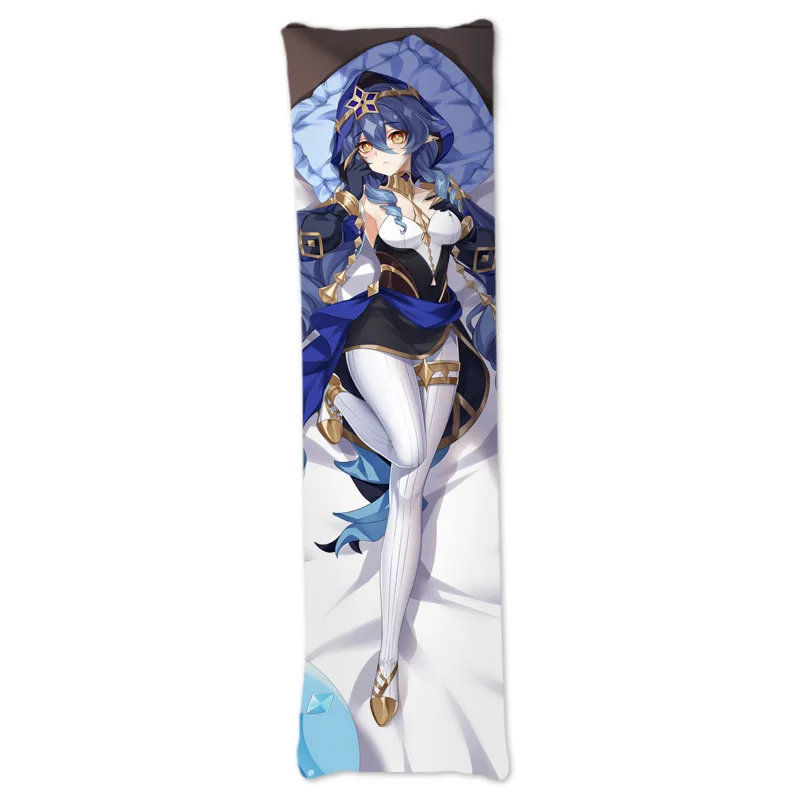 Японское аниме Genshin Impact Layla Sexy Dakimakura Cozy Otaku, Мужская наволочка для подушек, постельное белье, подарки SM
