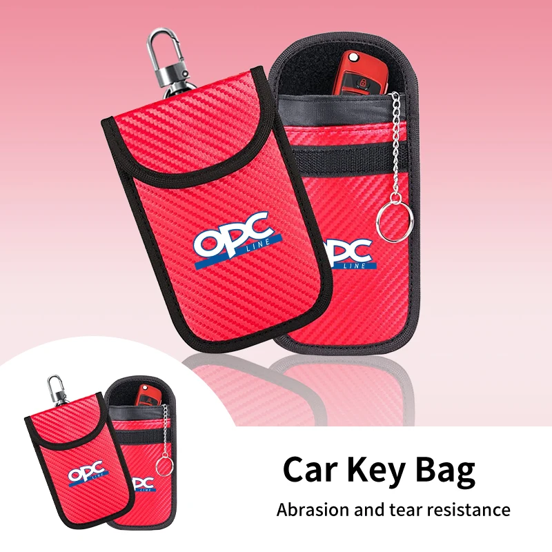 Car Leather Key Bag Multifunctional Portable Key Storage Bag For OPEL OPC Line Zafira B Corsa D Insignia Mokka Regal Grandland