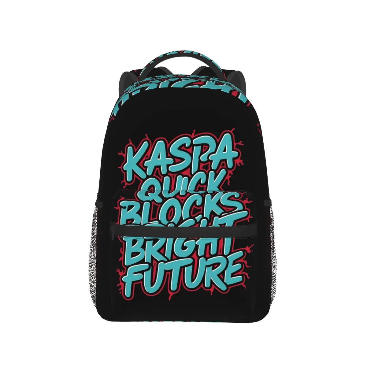 Code Over Hype. Kaspa Always. Backpack Hot Sale Daypack Large Capacity Children BookBag School Bag Shoulder Bags for Men Women