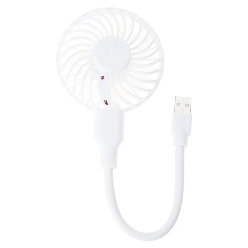

Y2GD Bendable USB Desk Fan Quiet Operation Adjustable Direction 1 Speed Setting for Office Study Outdoor 5V Compatible