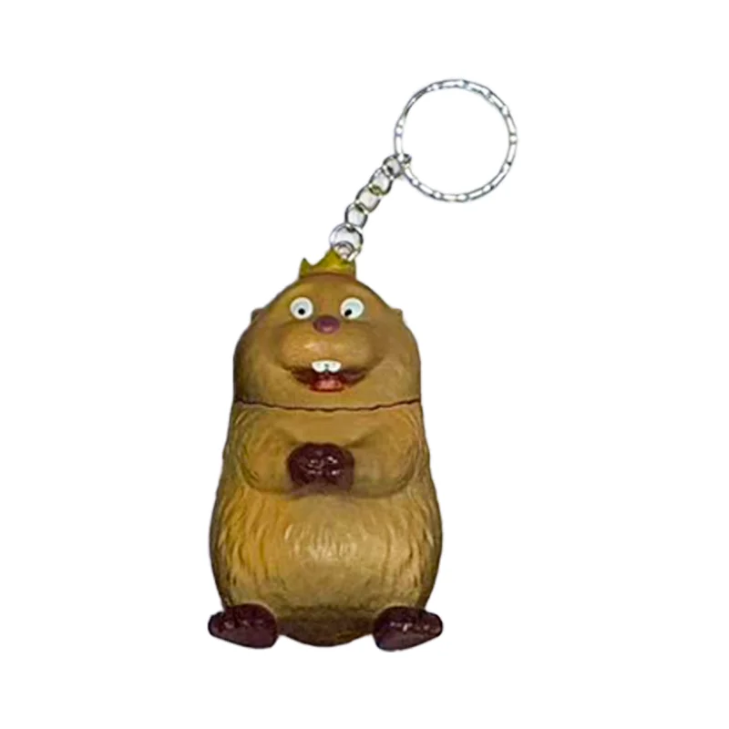 Anime Beaver Transformation Plan Figur Niedliche PVC-Puppe Autoschlüsselanhänger Taschenanhänger Charm Perfektes Weihnachtsgeschenk für Sie