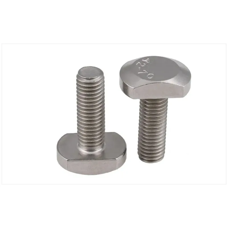 GB37 304 stainless steel screws T-Shaped screw Bolts M5 M6 M8 M10 M12 screw M6*25 M8*20 M8*25 M8*35 screws