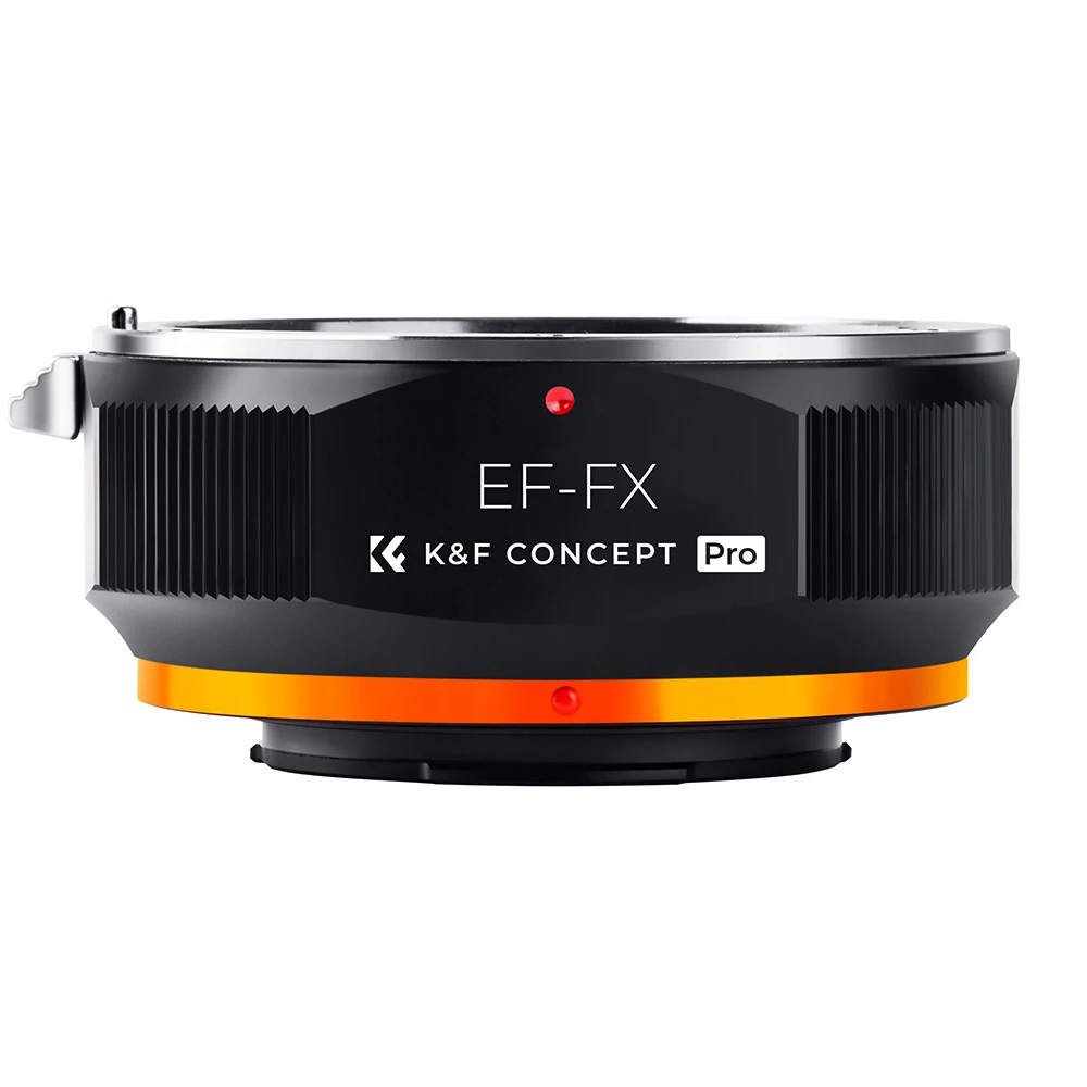 K&F Concept For Canon EF/EFS Mount Lens to Fujifilm FX X-Pro3 X-Pro2 Mount Camera High Precision EOS to FX Manual Lens Adapter