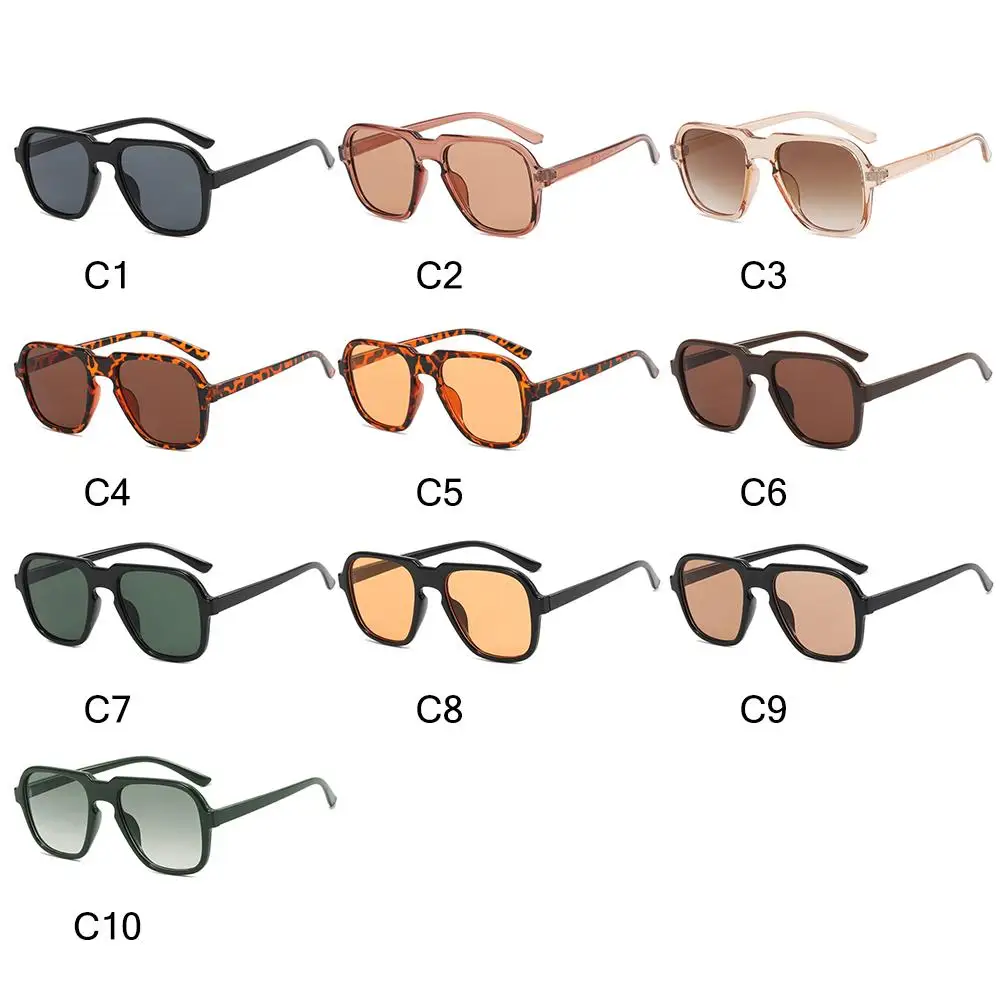 Gafas de sol clásicas con lentes degradados de océano transparente, gafas de sol retro, gafas de sol vintage, gafas de sol de playa