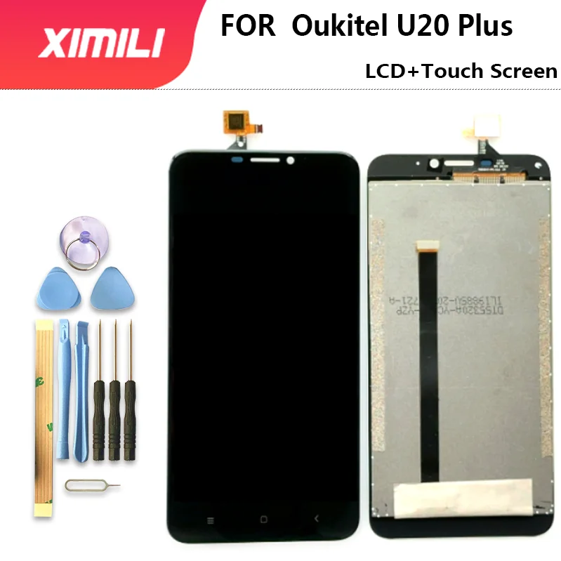 

For Oukitel U20 PLUS LCD Screen Display, Mobile Phone Touch Internal And External Integrated Screen Module Replacement