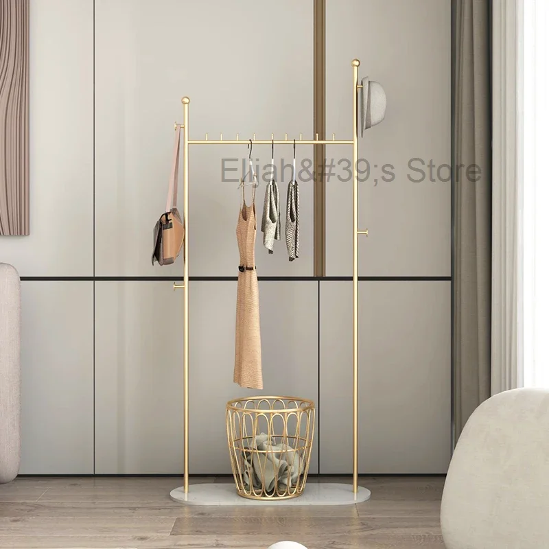 Metall Garderobe Schuh Kleiderschrank Wohnzimmer Lagerung Stehende Kleidung Rack Badezimmer Lagerung Regal Perchero Pared Home Möbel