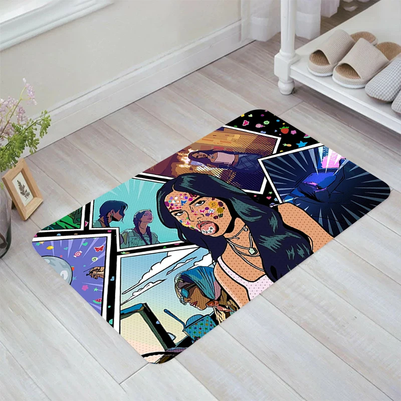 

O-Olivia Cool R-Rodrigo Singer Floor Mat Rugs Carpets Home Room Mats Doormat Entrance Door Balcony Kitchen Carpet Foot Rug Bath