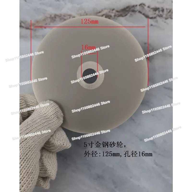 5-Inch Diamond Grinding Wheel 125mm, Diamond Grinding Disc Jade Ceramic Glass Grinding and Polishing Disc