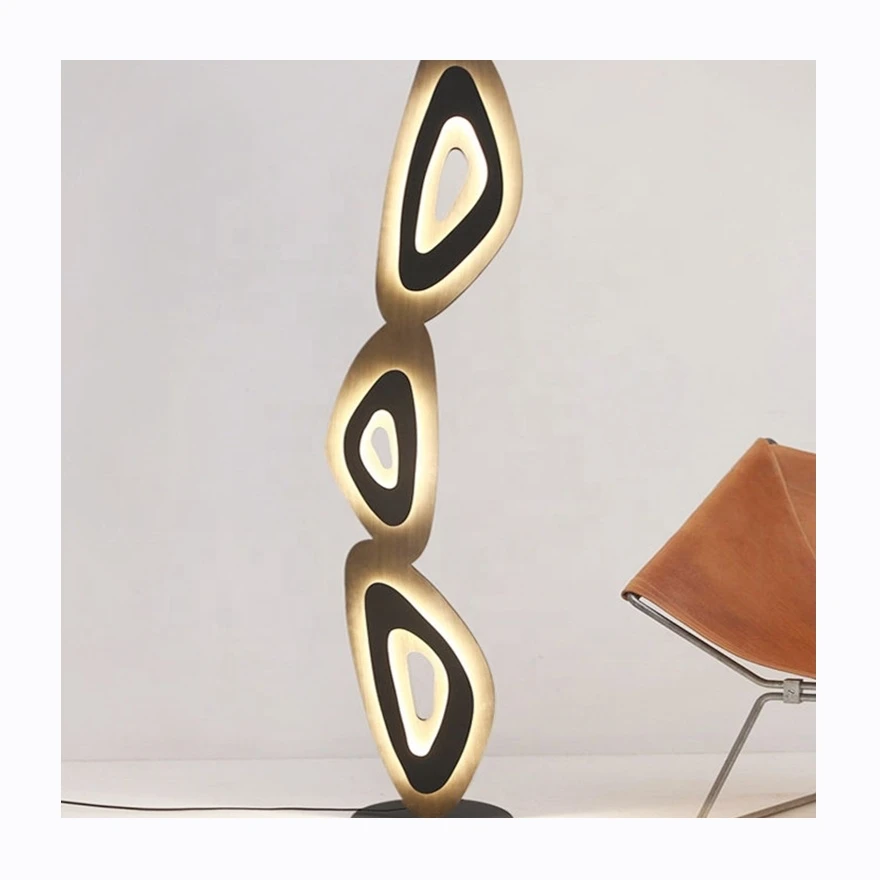 New Nordic Corner Contemporary Designer Creative Arc Smart Hotel Living Room Light Standing Led Modern Floor Lamps Lamp