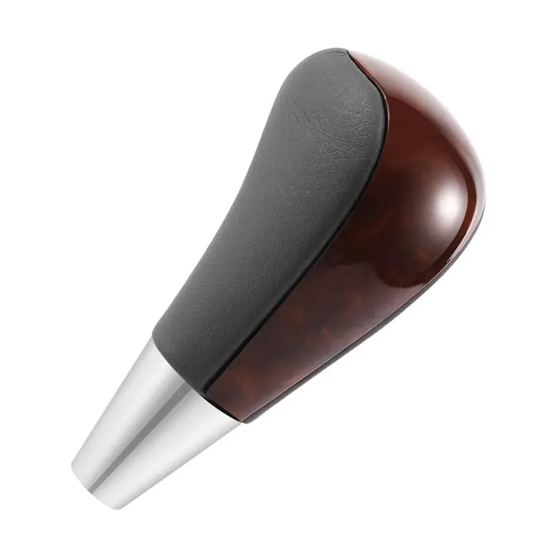 A73X-Wood Grain Car Gear Shift Knob For Toyota Corolla Camry/Harrier Fortuner Crown Land Cruiser Lever Shifter Stick