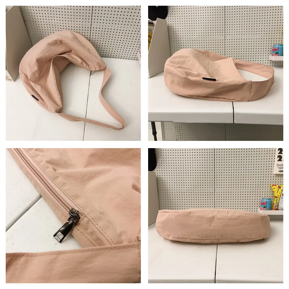 Borsa a tracolla in tela moda donna borsa da donna borsa a tracolla retrò di grande capacità borsa a mano semplicità borsa a tracolla Casual borsa