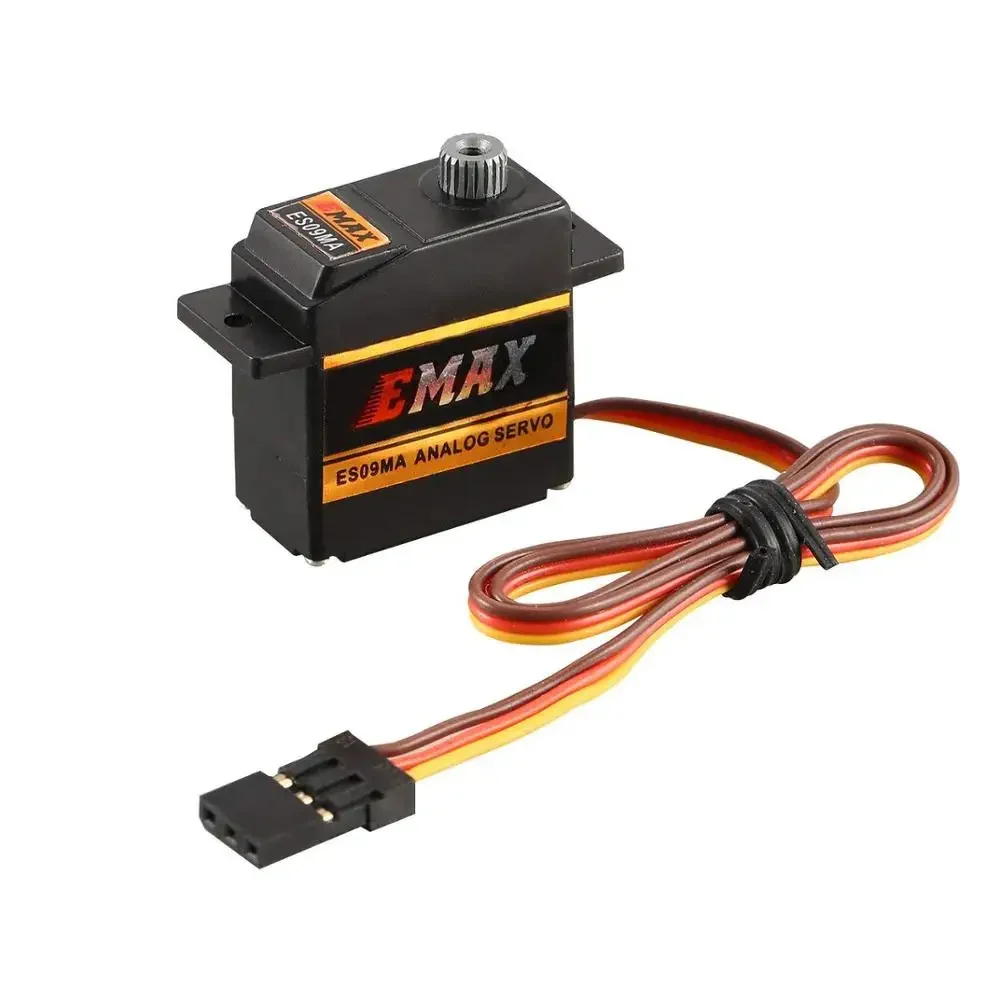 EMAX ES09A ES09D ES09MA ES09MD เซอร์โวแบบลูกปืนคู่เฉพาะสำหรับเฮลิคอปเตอร์ Trex 450 RC