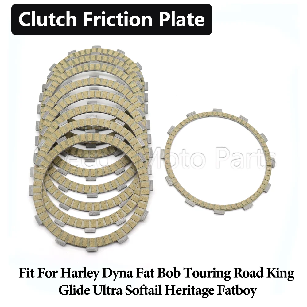 motorcycle-accessories-clutch-friction-kit-fit-for-harley-dyna-fat-bob-touring-road-king-glide-ultra-softail-heritage-fatboy