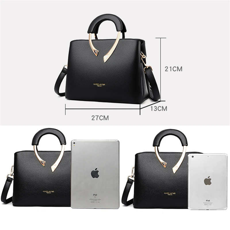 2022 High Quality Leather Casual Crossbody Shoulder Bags for Women New Luxury Purses And Handbags Women Bags Designer Totes Sac