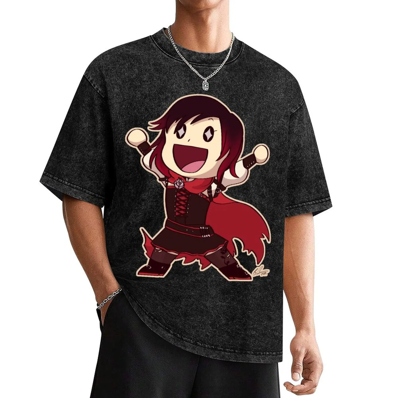 Ruby Chibi T-Shirt blanks summer tops anime shirts men