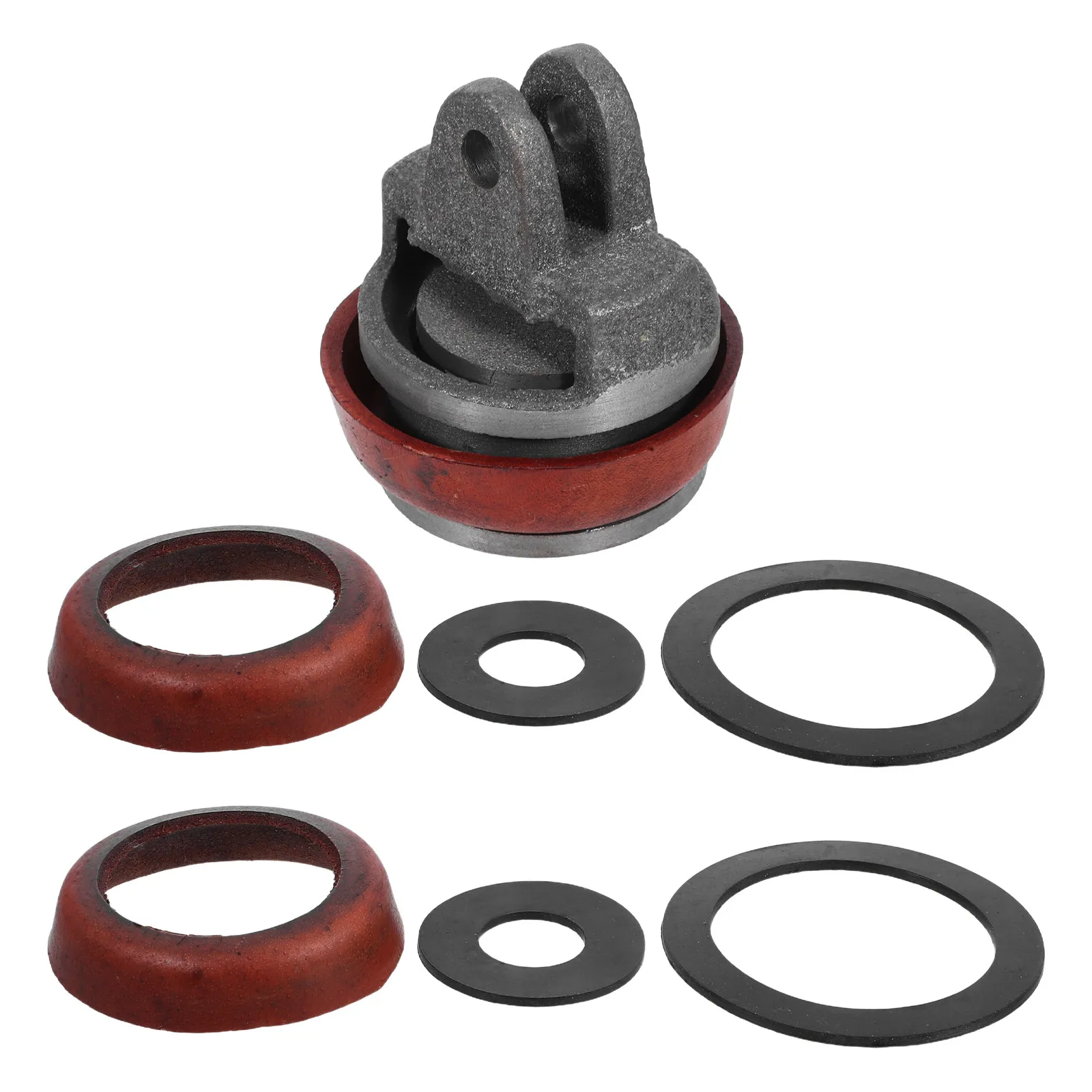Manual Water Pump Plunger Repair Kit for Hand Well & Garden Pumps – Cast Iron Pitcher Pump Seal Gasket Set
