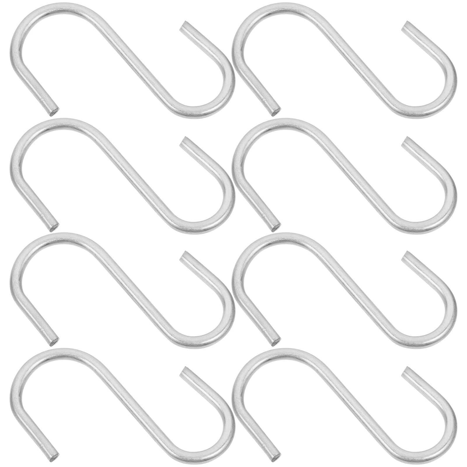 

10 pcs S Hooks Heavy Duty Zinc Plating Kitchen Hangers Pothook Over Door Coat Hooks Clothes Racks Storage Solution