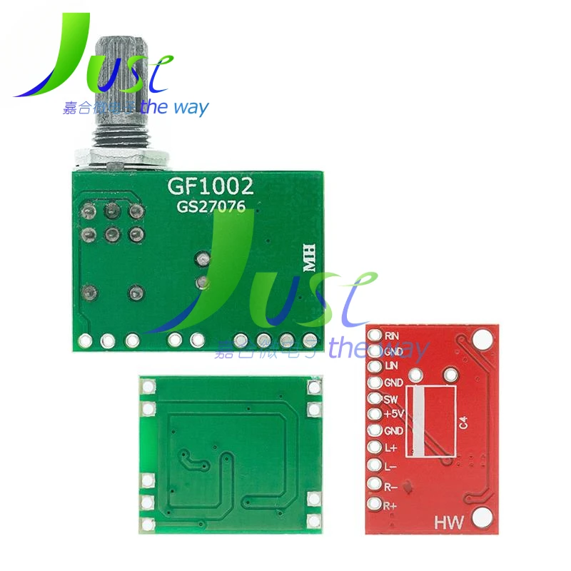 1PCS PAM8403 Super mini digital power amplifier board miniature class D power amplifier board 2 * 3 W high 2.5-5V USB