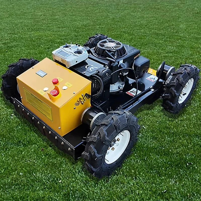 For~High Quality Remote Control Wheel Lawn Mower Garden Remote Control Lawn Mower Small Home Wheel Zero-Turn Lawn Mower