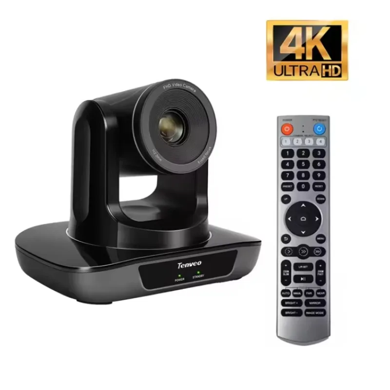 TEVO-UHD4K 5x Digital Zoom 4k/2k/1080p USB2.0 PTZ Video Conferencing Cameras For Church/live Streaming/online Meeting