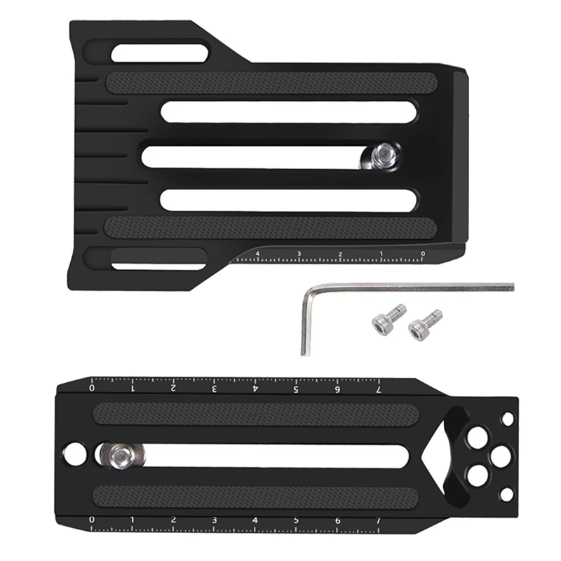 L Bracket Vertical Plate Support Holder Quick Release Switchable for Zhiyun Weebill S VBS RSC2 RS2 Gimbal Video Camera
