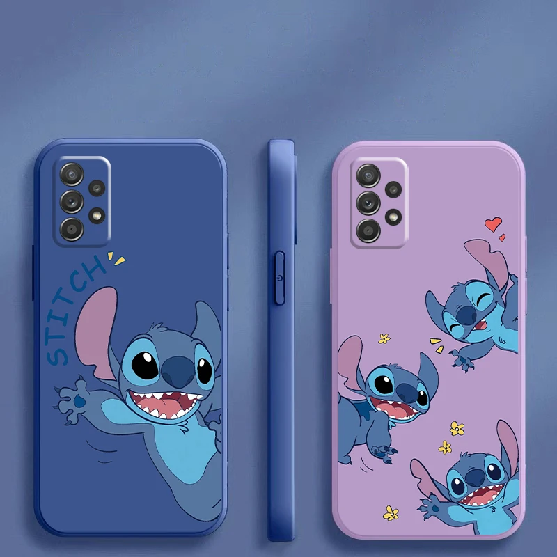 Disney Lilo Stitch Cute For Samsung Galaxy A70 A51 A50 A42 A41 A35 A31 A20 A20S A14 A12 A11 A10 A03 A02 A01 Core Phone Case