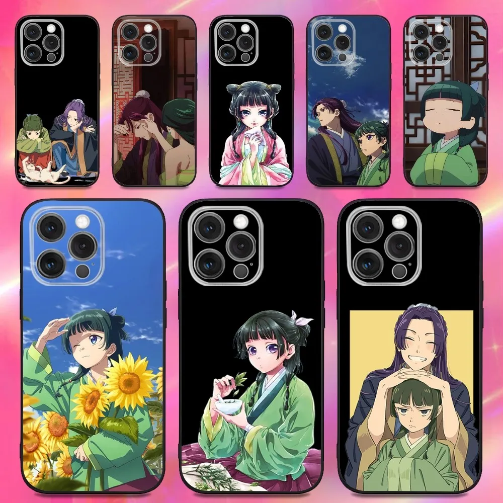 

The A-Apothecary D-Diaries Phone Case For iPhone 16,15,14,13,12,11,Pro,Max,Plus,X,XS,XR,SE,8,7,Mini,Soft Silicone Black Case