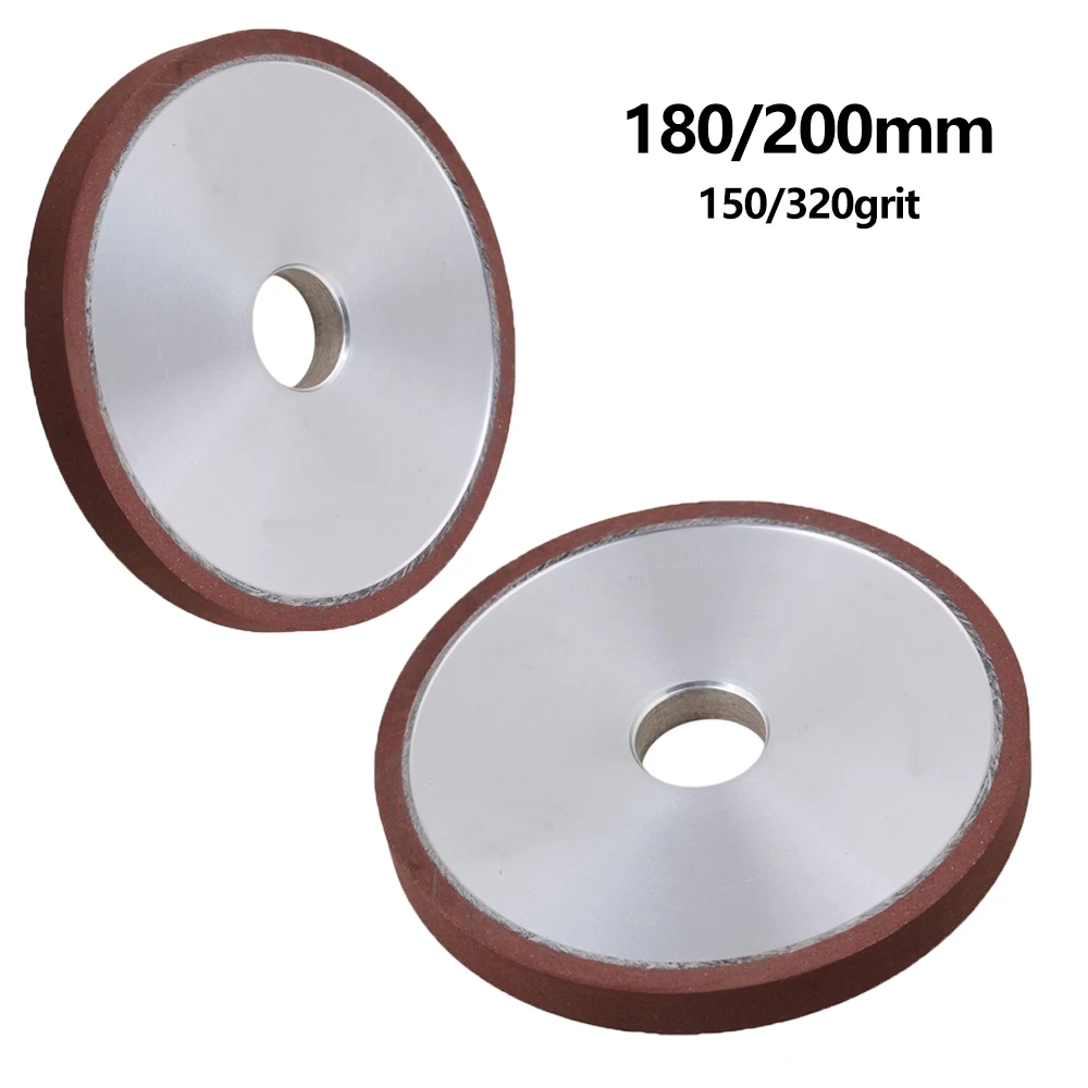 

SI FANG 1 Piece 180/200mm Flat Diamond Abrasive Grinding Wheel for Alloy Steel Ceramic Glass Jade CBN Grinding