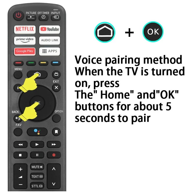 New Bluetooth voice RC700P R3PA265 remote control for Panasonic 4K HD smart TV TH-43/49/55/65LX800HTX-43LXW834 TX-55LXT886