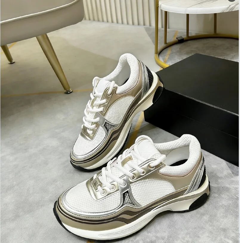 

2026New Mixed Color Sneakers High-Quality Casual Comfortable Breathable Luxury Designer shoes