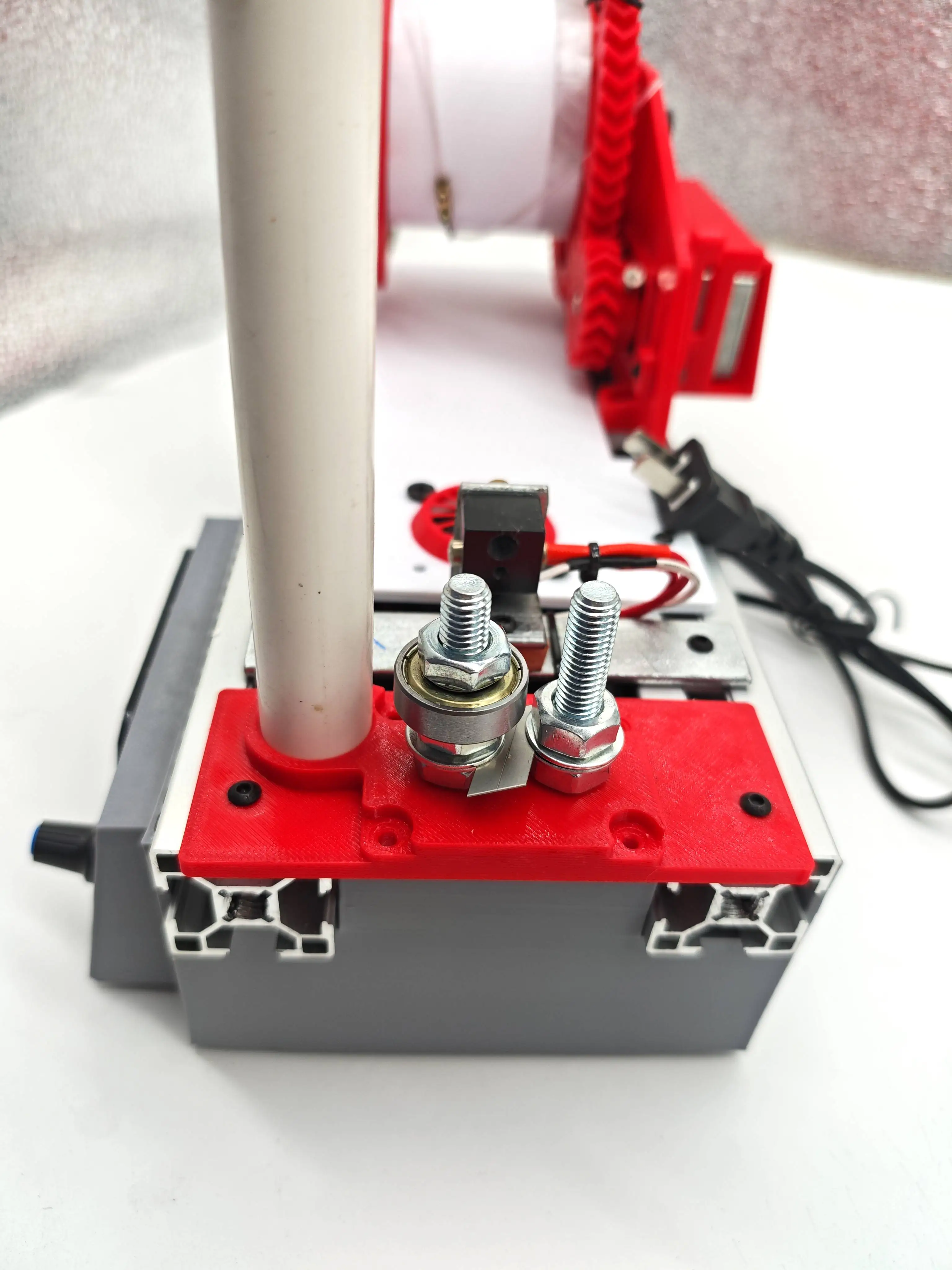 Plastic Bottle Shreds Filament Maker Small-Scale Recycling into 3D Printing