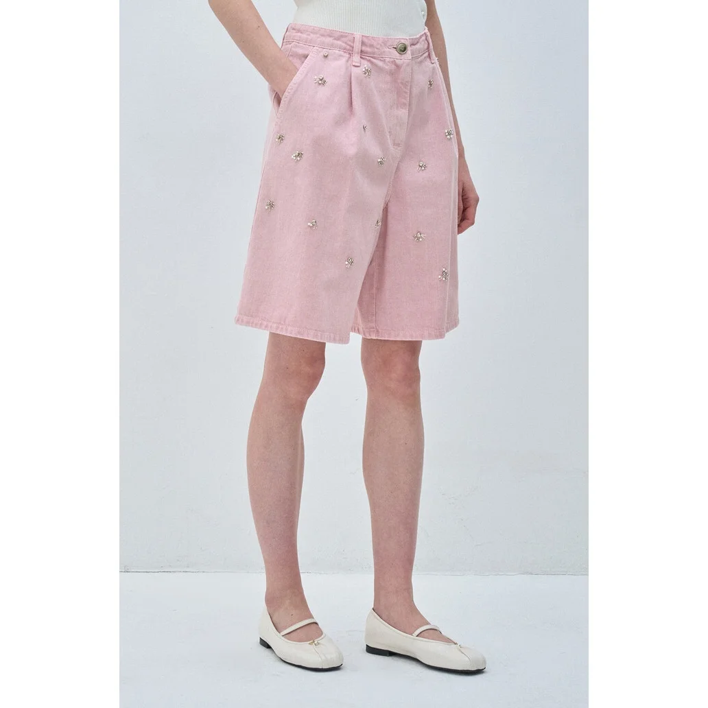 

00% Pure Cotton mid High Waist Commuter Versatile Casual orts Jeans Women's Faion Spring Summer l Waist Waed