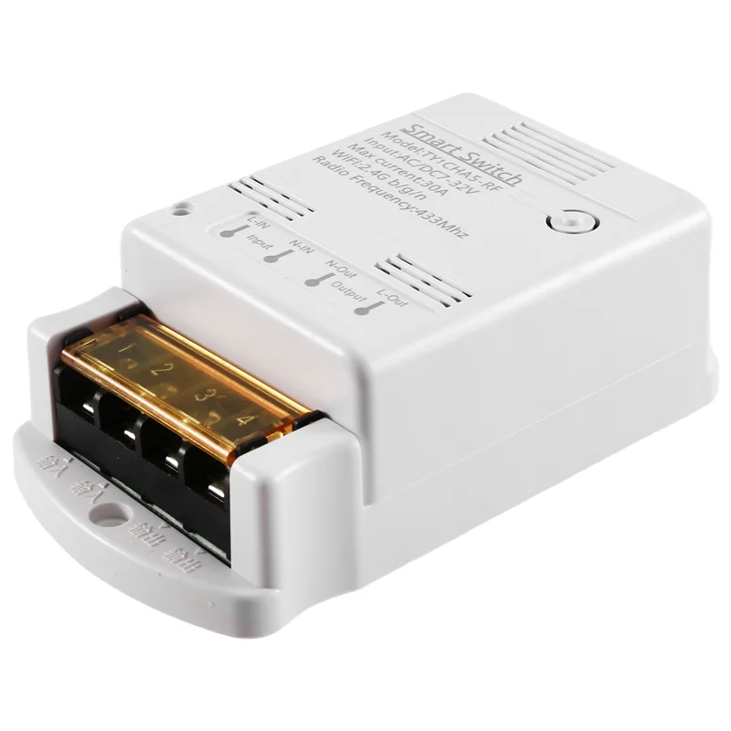 

Умный переключатель Tuya, Wi-Fi 30A, приложение, дистанционное управление, 12 В, 24 В, 20 А, релейный модуль, интеллектуальная автоматизация, высокая мощность, 4000 Вт