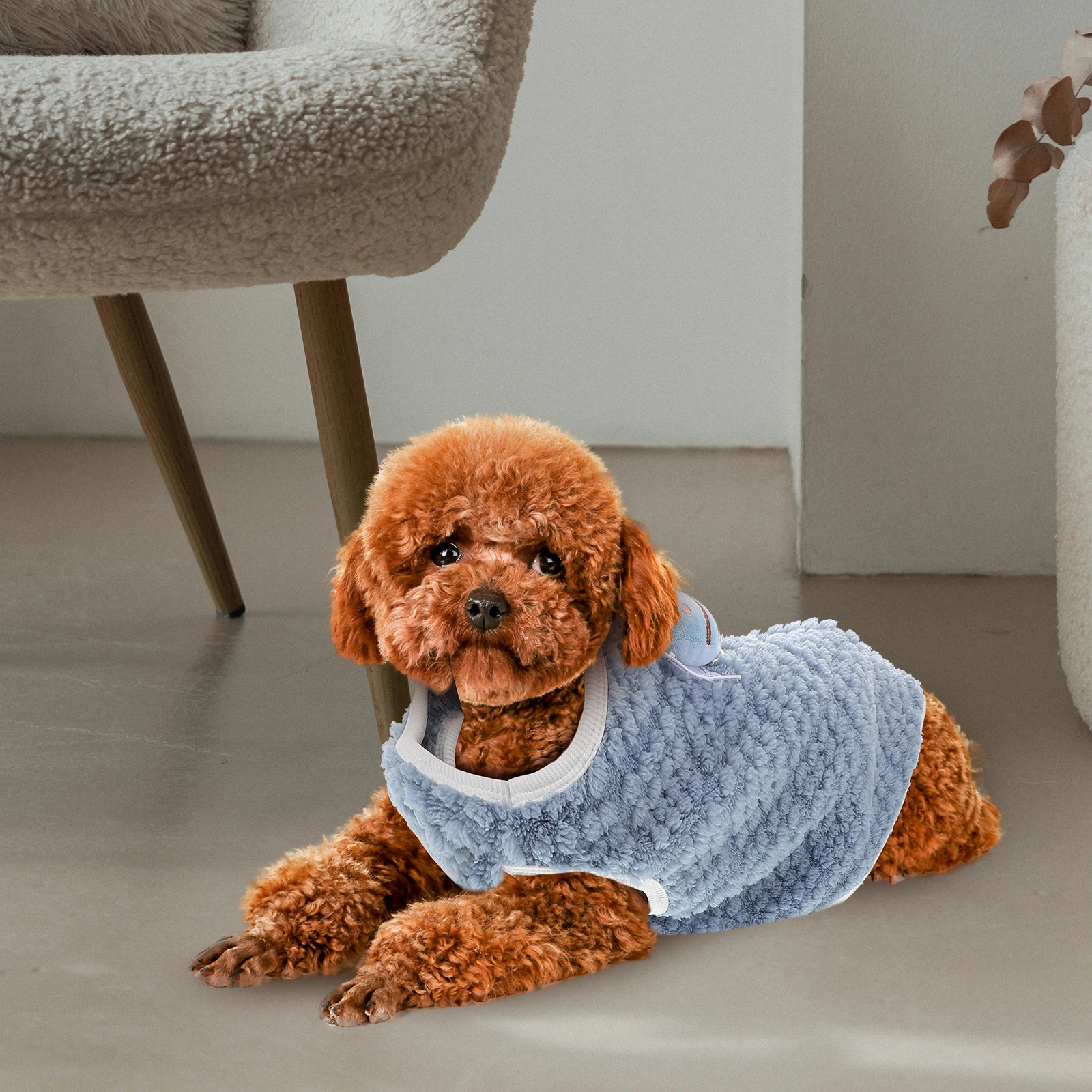 

Cute Pet Clothes Vest Small Dog Clothes Fashionable Puppy Outfit Sturdy Lightweight Machine Washable for Daily Party