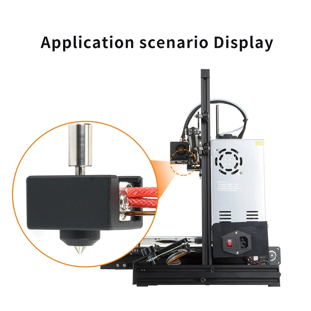 Hotend-Kit de extrusor bimetálico de garganta de rotura de calor, 24V, 40W, j-head, 1,75mm, alta temperatura, 300 ℃/260 ℃ para Ender 3 S1 S1 Pro