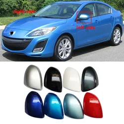 Per Mazda 3 BL 2009 2010 2011 2012 2013 Car Outside Reverse Mirror Cover Cap Wing Door Side Housing Shell