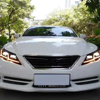 Autosvětlomety pro Toyota REIZ MARK X 2010-2012 LED přední světla do auta, vylepšená montáž, dvojitý projektor, příslušenství, výprodej 8 nejlepší prodej LED světlomety pro Toyota Mark X - №5