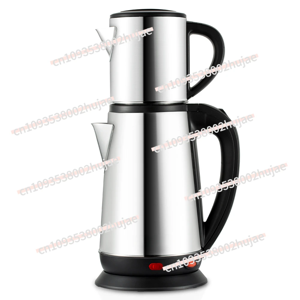 Household Double-layer Stainless Steel Kettle Turkish Child and Mother Pot Large Capacity 1.8L + 0.8L Teapot