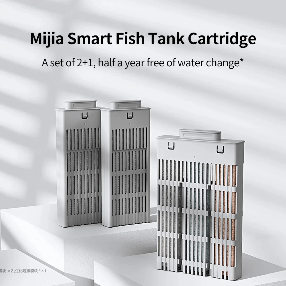 Xiaomi Mijia Fish Tank Filter Cartridge Set Aquarium Physical Biochemical Filtration/50W Heating Rod Smart Constant Temperature