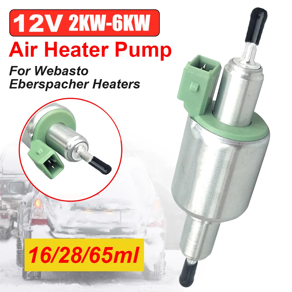 12V Heater Oil Fuel Pump Auxiliary 2-6KW For Webasto Heaters Truck Oil Fuel Pump Air Parking Heater Pulse Metering Pump