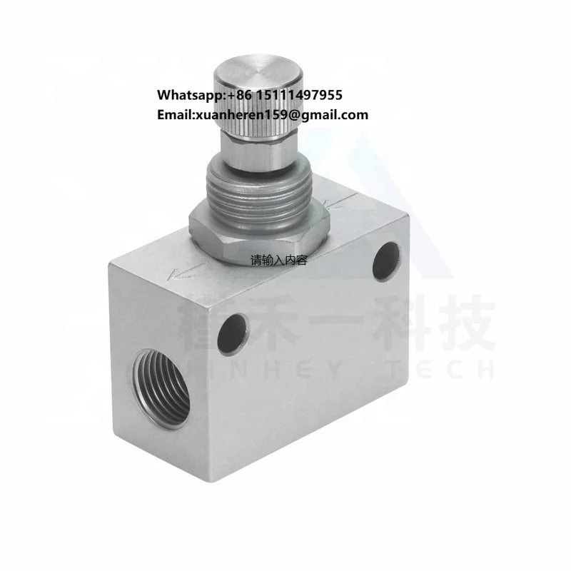 

100% New Festo Flow Control in Stock Valve Terminals Flow Control Valves One-way Check Throttle Valve GR-M5-B 151213