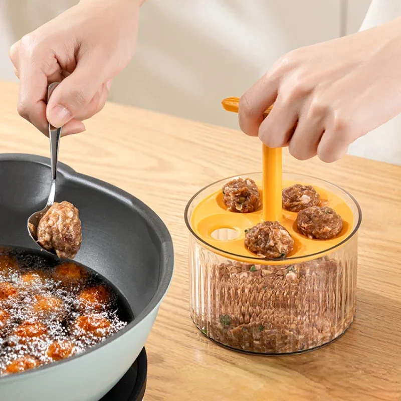 Five link meat meatball maker Deep fried meatball magic tool Home multi-purpose short boiled meatballs make round shrimp slide