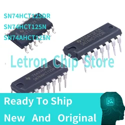 10pcs/lot New Original SN74HCT125 Level Shifter SN74HCT125N SN74AHCT125N SN74HCT125DR 74HCT125D 74 logic Chip IC