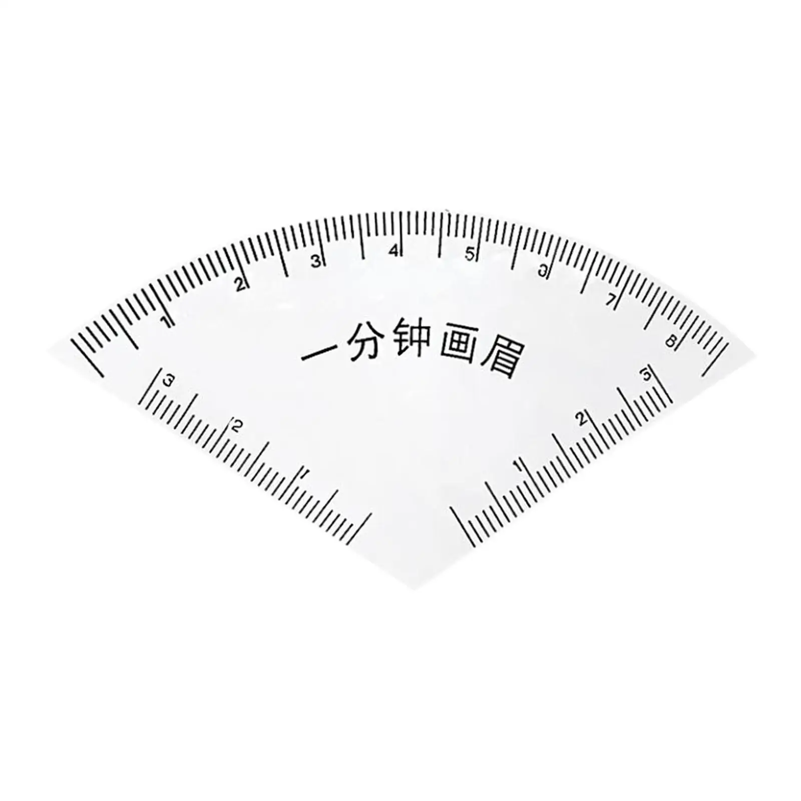 Eyebrow Stencil Ruler Lightweight Accessory with Arch Guide Eyebrow Template
