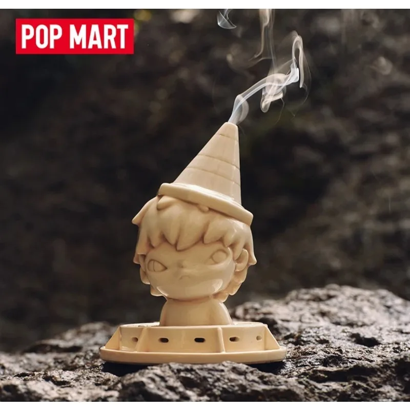 

Pop Mart Hirono Living Wild- Roadblock Incense Burner & Snow House Desk Lamp Series Interesting gifts for fashion Collectibles