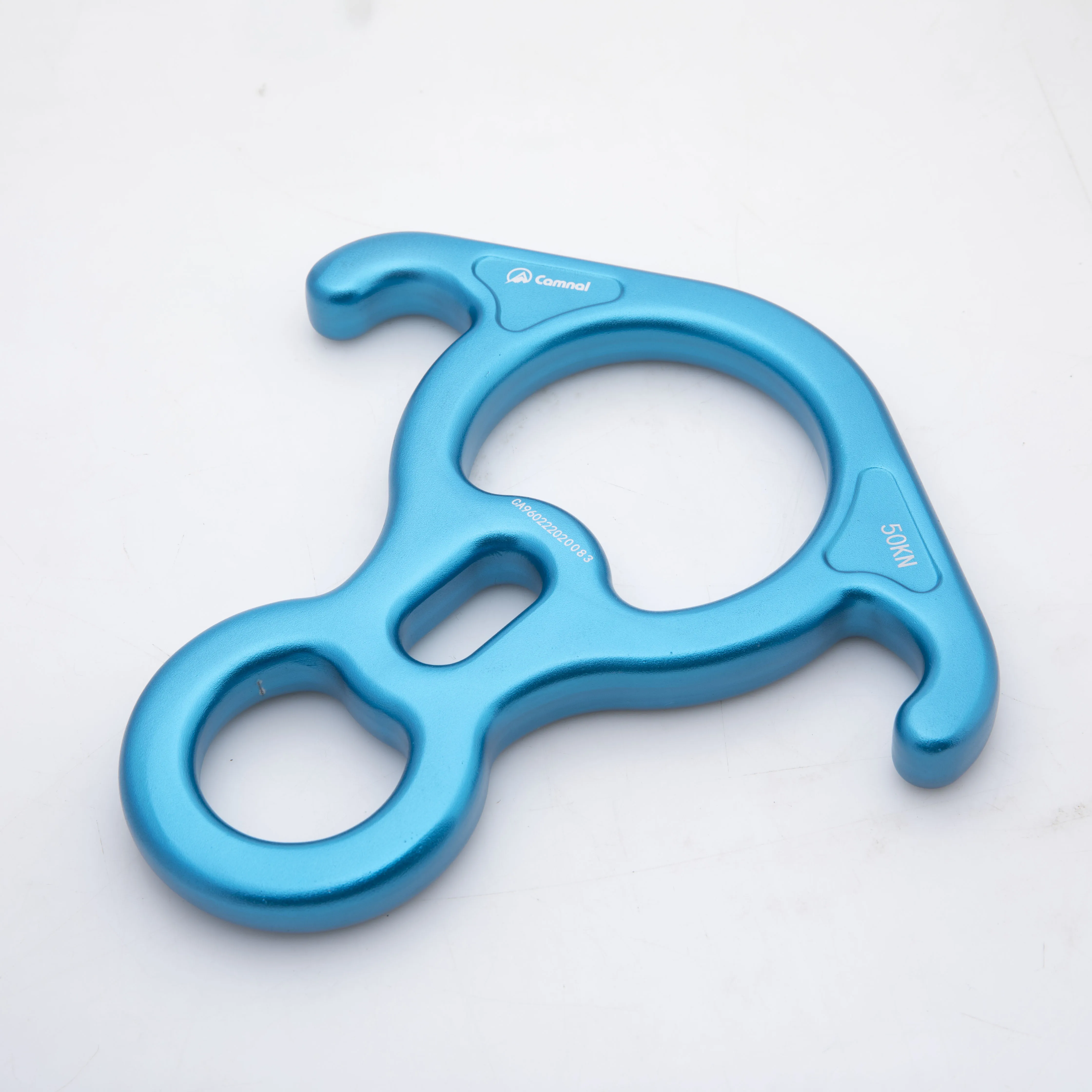Camnal 50kN Rescue Figure 8 Descender for Fall Protection for Rappelling Belaying Mountaineering view 4
