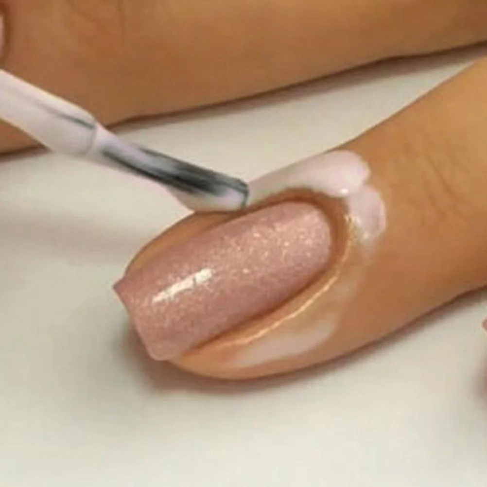 Pâte de soin pour ongles, 15Ml, bande barrière en Latex à séchage rapide, sans odeur, facile à enlever pour vernis à ongles, estampage de Gel, conception de marbrage à l'eau