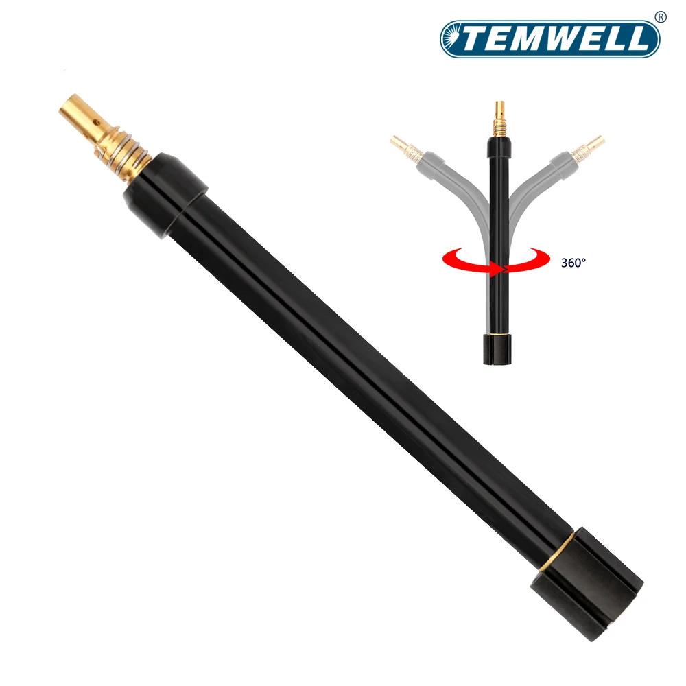 

1PCS MB 15AK Flexible Swan Neck MIG Torches Consumable Mig Gun Flexible 360-degree rotation extension Extender 1PCS