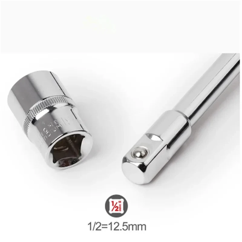 1 قطعة 8 مللي متر 9 مللي متر 10 مللي متر 11 12 13 14 15 16 17 18 19 20 21 22 23 24 مسدس 1/2 قصيرة مفتاح بانة رئيس كم الكروم الفاناديوم سبيكة #3