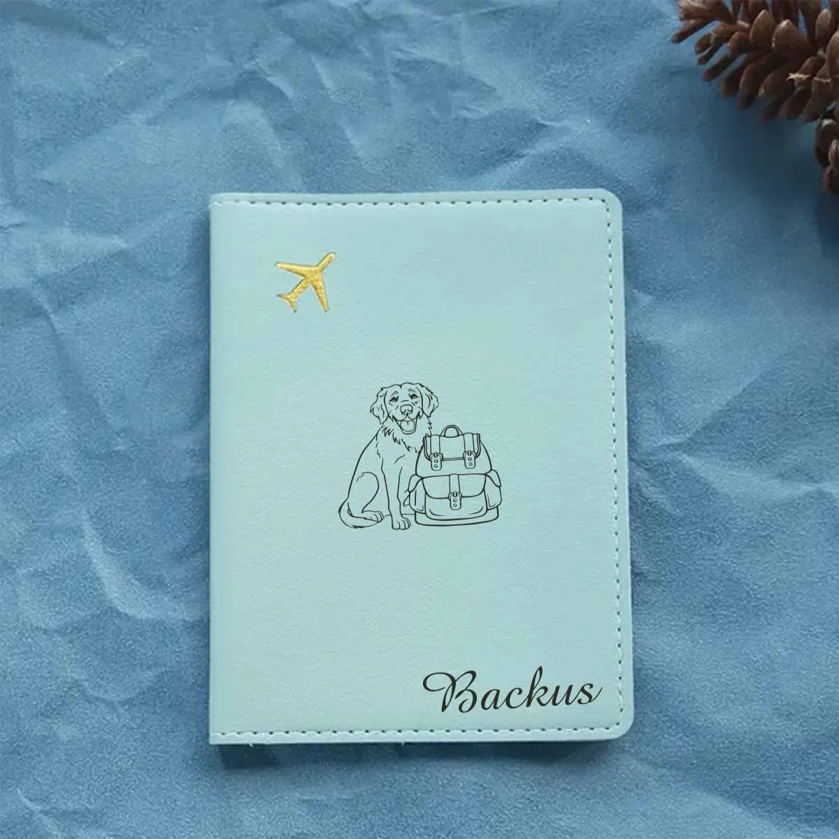 

Персонализированная обложка для паспорта с именем, подарок на память, кожаный кошелек для паспорта ручной работы, долговечный.